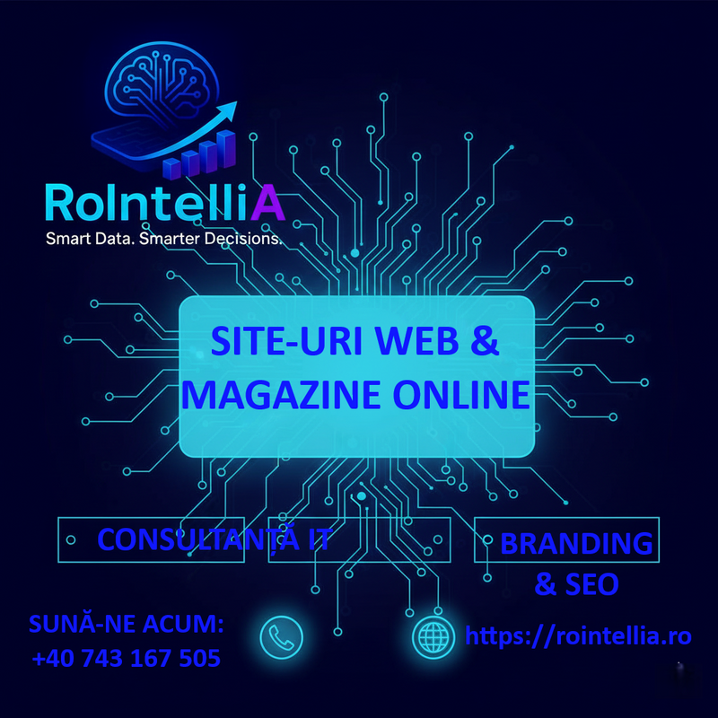 Site-uri web, magazine online si aplicatii